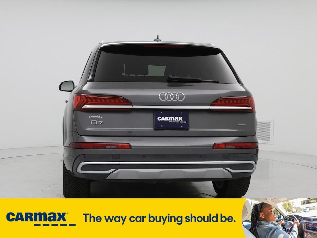 used 2021 Audi Q7 car, priced at $32,998