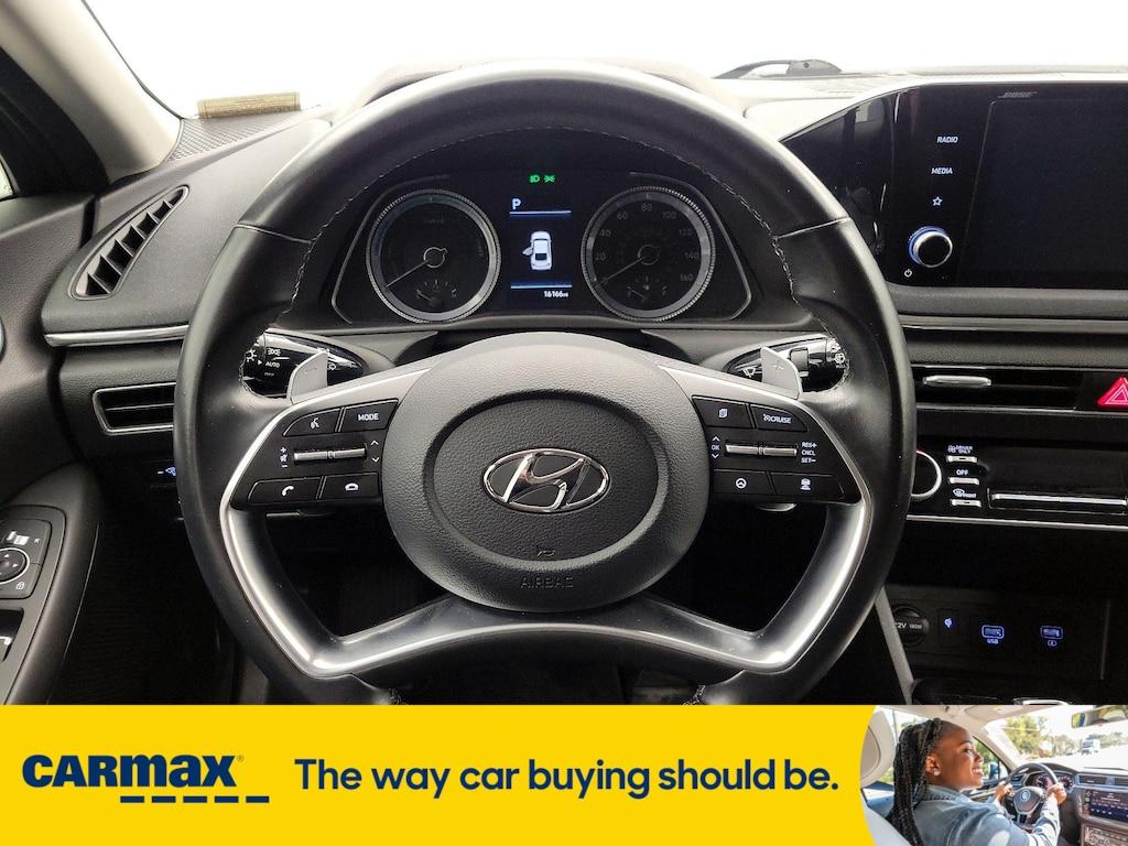 used 2021 Hyundai Sonata Hybrid car, priced at $24,998