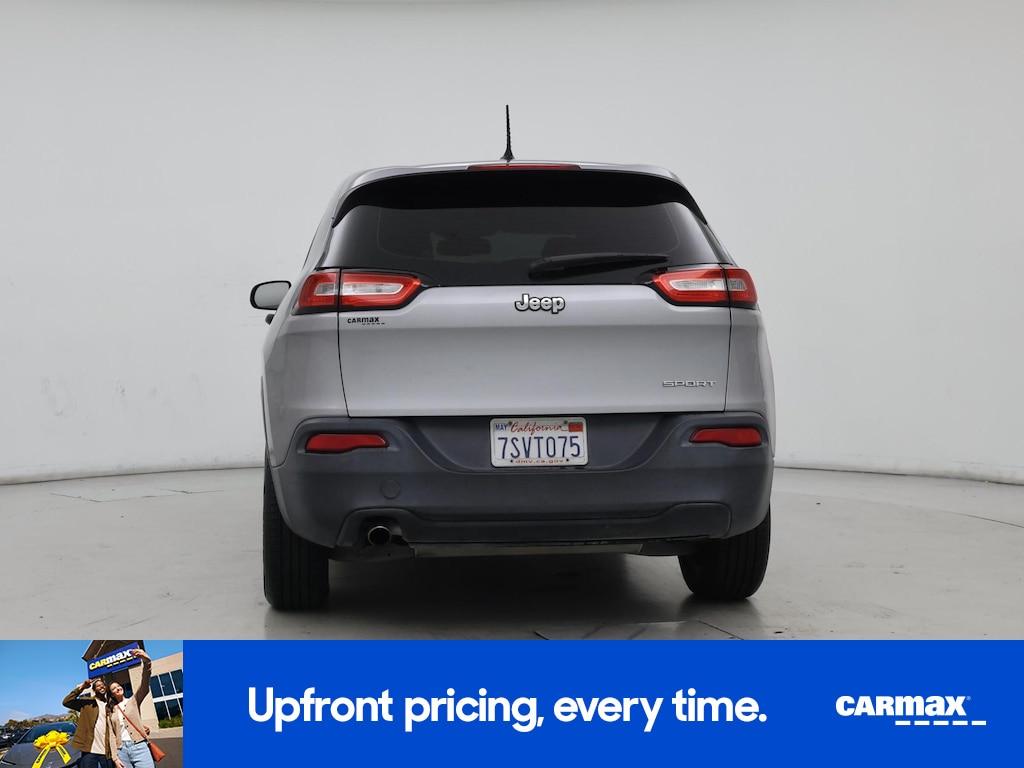 used 2016 Jeep Cherokee car, priced at $13,599