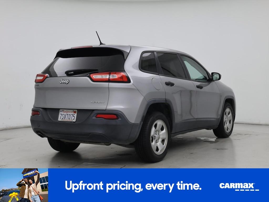 used 2016 Jeep Cherokee car, priced at $13,599