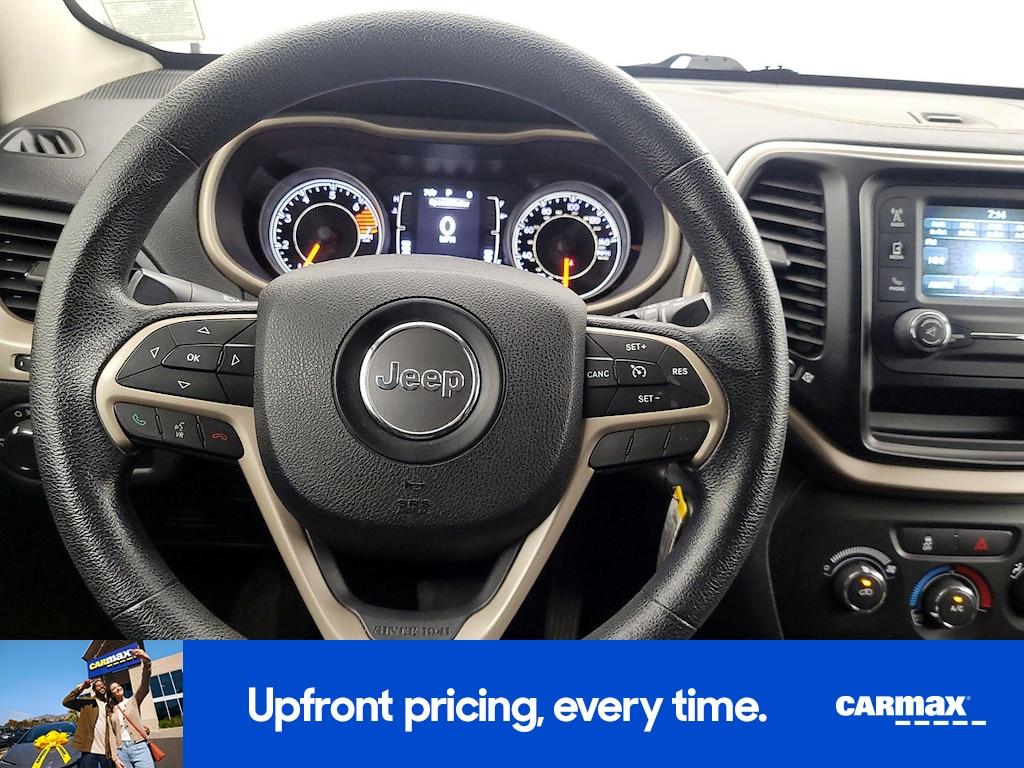 used 2016 Jeep Cherokee car, priced at $13,599