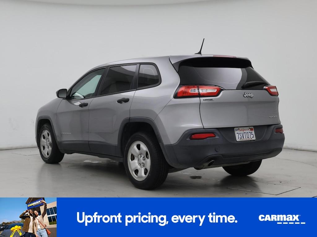 used 2016 Jeep Cherokee car, priced at $13,599
