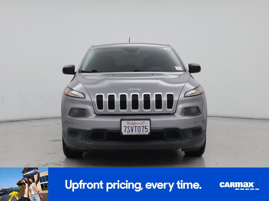 used 2016 Jeep Cherokee car, priced at $13,599