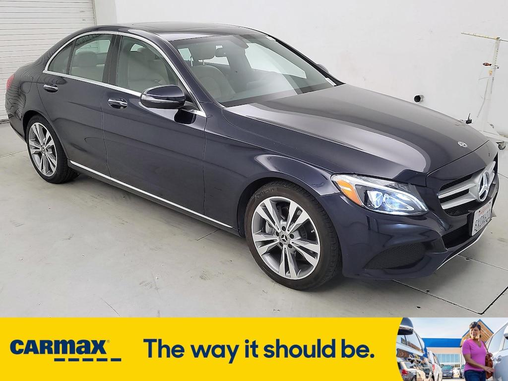 used 2018 Mercedes-Benz C-Class car, priced at $19,998