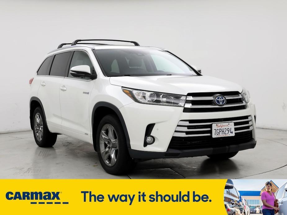 used 2017 Toyota Highlander Hybrid car, priced at $35,998