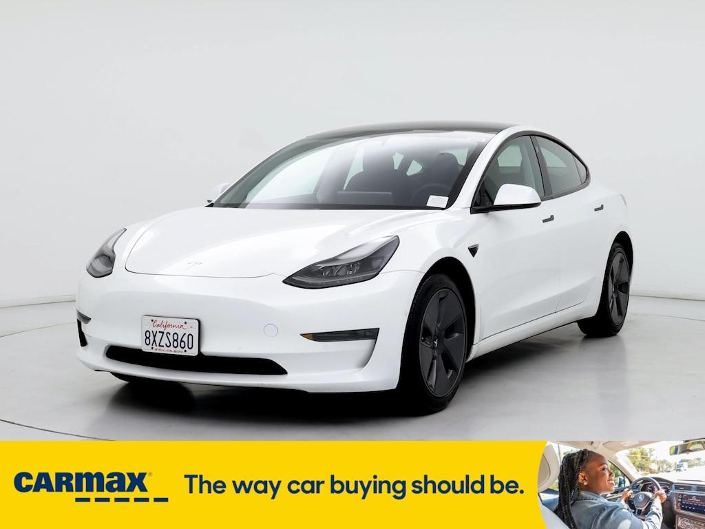 used 2021 Tesla Model 3 car, priced at $27,998