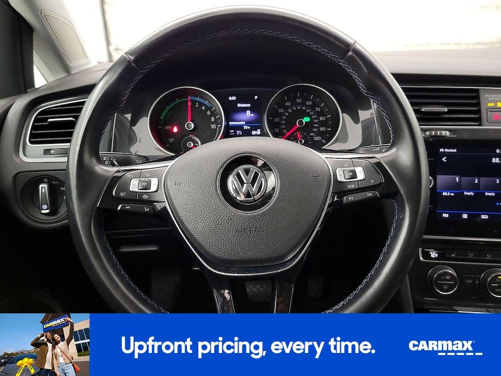 used 2019 Volkswagen e-Golf car, priced at $16,998