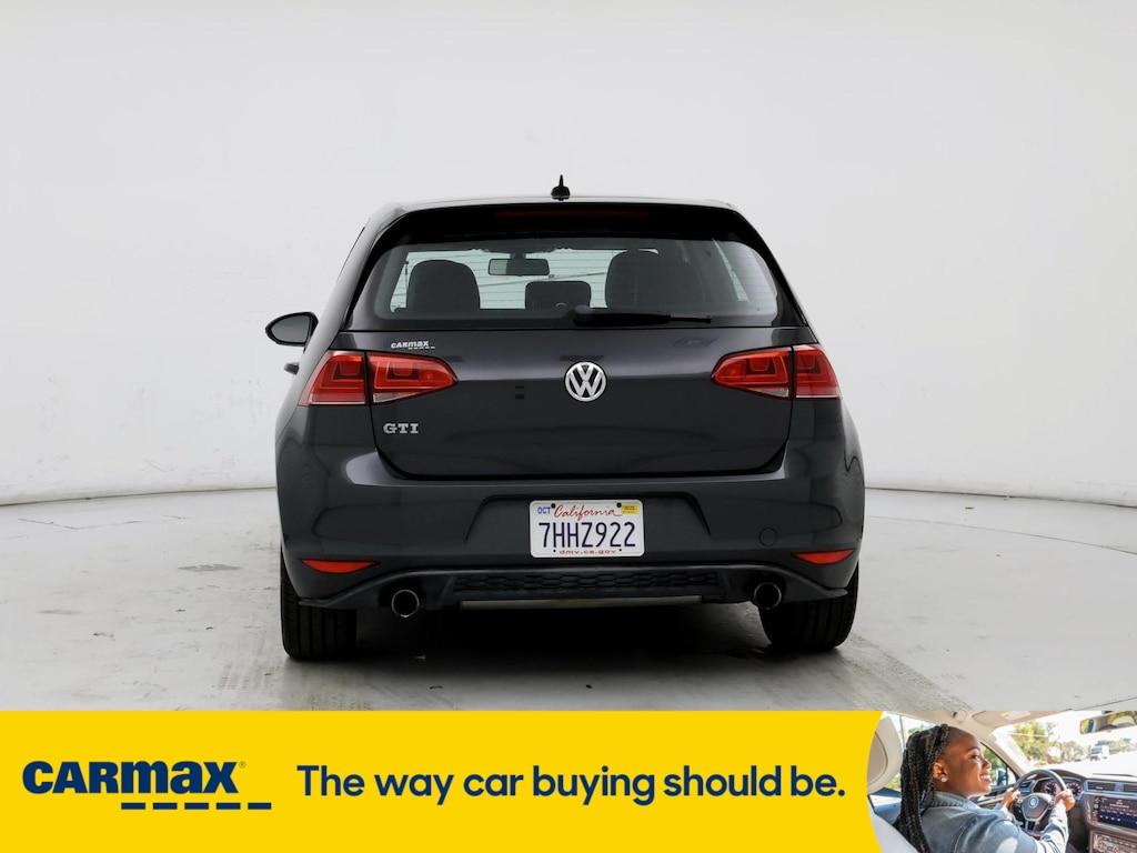 used 2015 Volkswagen Golf GTI car, priced at $16,998