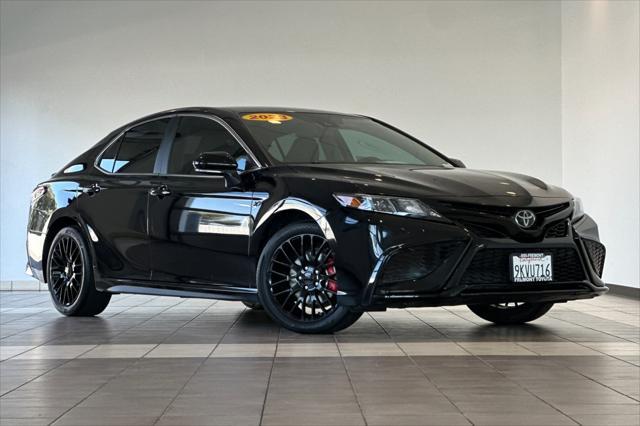 used 2023 Toyota Camry car, priced at $27,657
