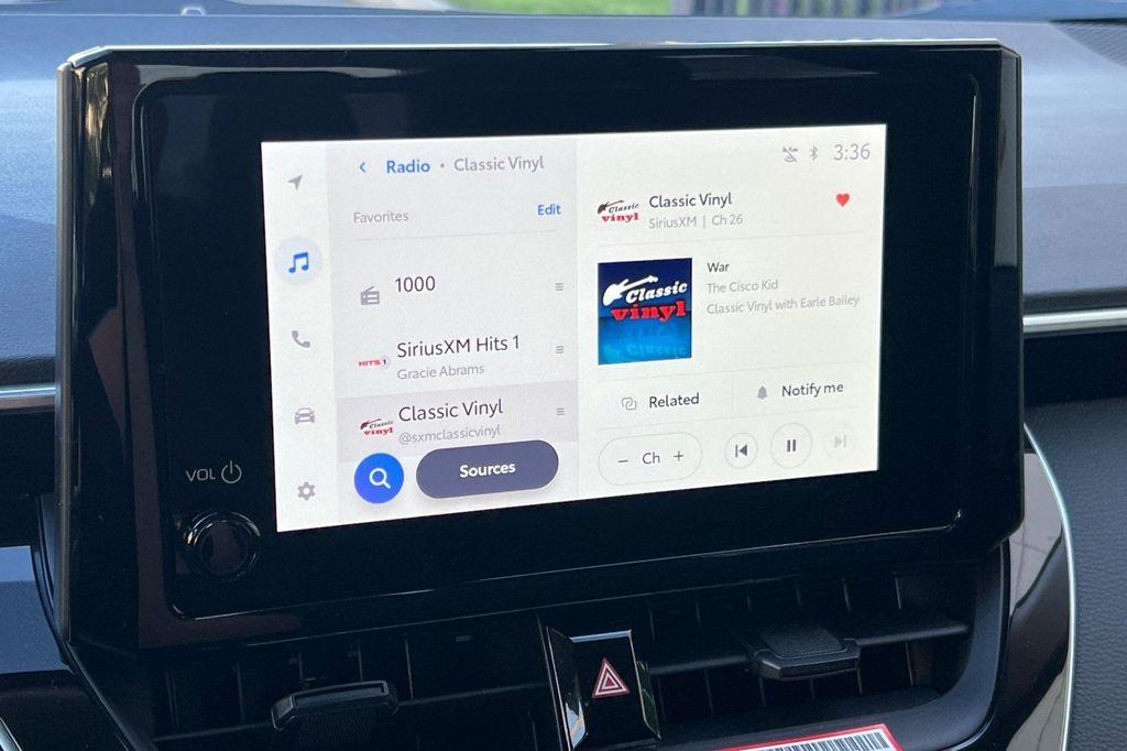 new 2026 Toyota Corolla Hybrid car, priced at $28,074