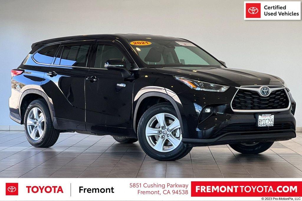 used 2021 Toyota Highlander Hybrid car, priced at $29,972