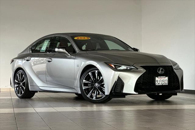 used 2023 Lexus IS 350 car, priced at $43,981