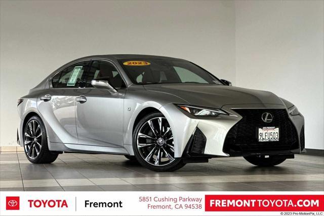 used 2023 Lexus IS 350 car, priced at $43,981