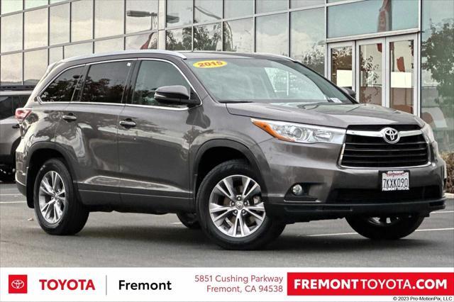 used 2015 Toyota Highlander car, priced at $21,991