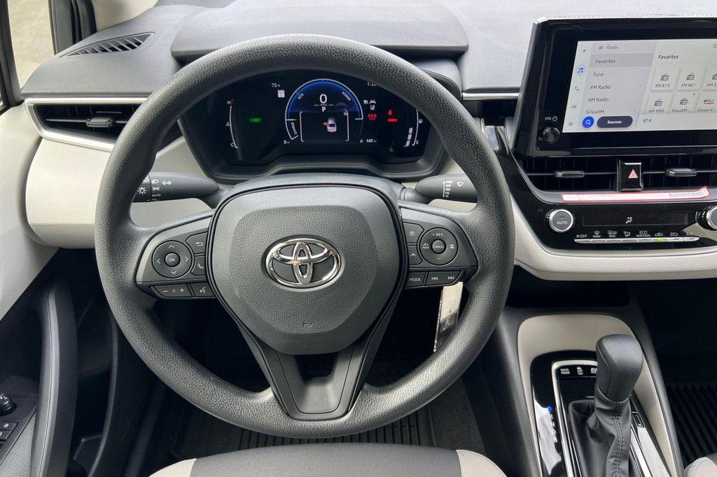 new 2026 Toyota Corolla Hybrid car, priced at $28,074