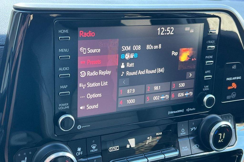 used 2022 Toyota Highlander car, priced at $37,682