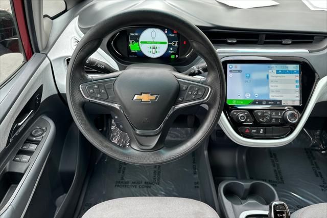 used 2021 Chevrolet Bolt EV car, priced at $16,488