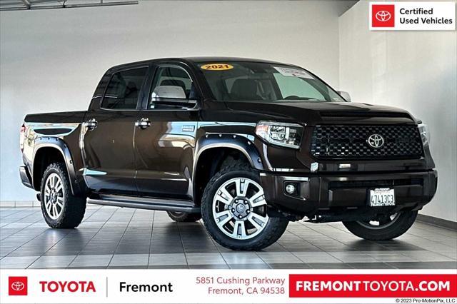 used 2021 Toyota Tundra car, priced at $46,991