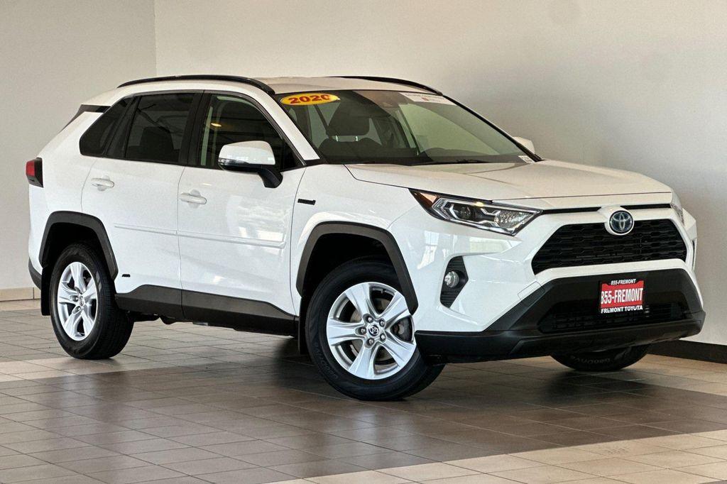 used 2020 Toyota RAV4 Hybrid car, priced at $27,891