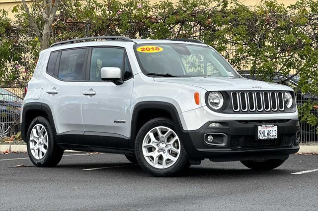 used 2018 Jeep Renegade car, priced at $17,888