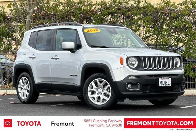 used 2018 Jeep Renegade car, priced at $17,888