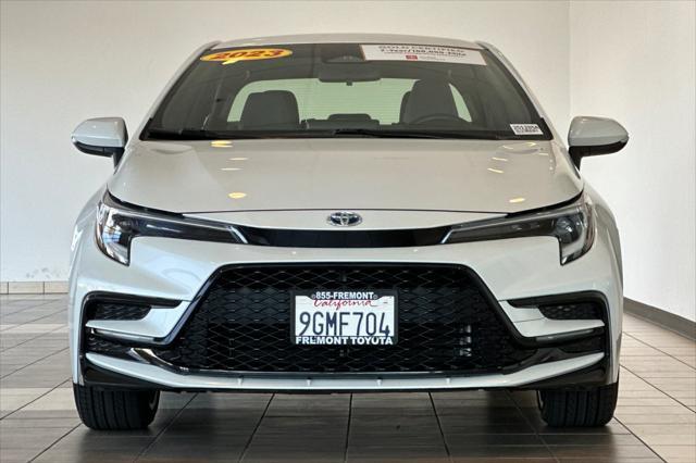 used 2023 Toyota Corolla Hybrid car, priced at $25,981
