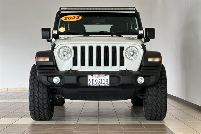 used 2022 Jeep Wrangler Unlimited car, priced at $35,881