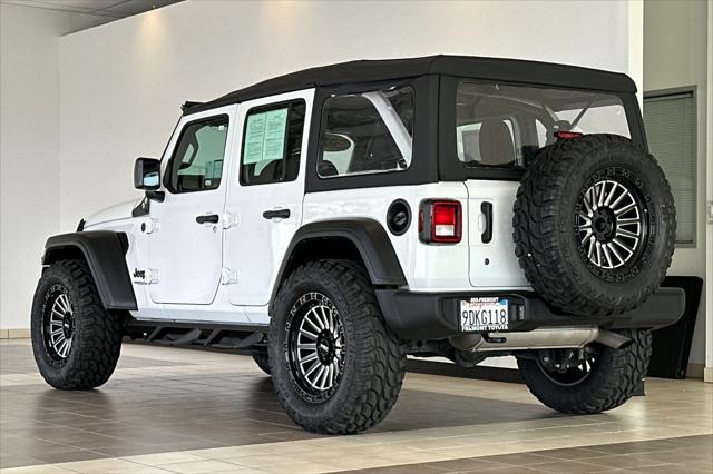 used 2022 Jeep Wrangler Unlimited car, priced at $35,881