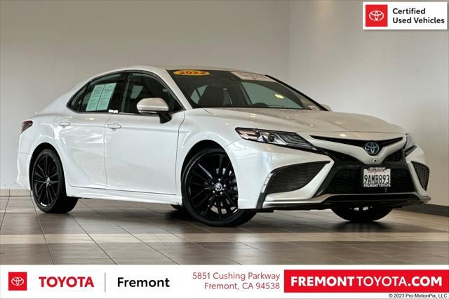 used 2022 Toyota Camry car, priced at $34,588