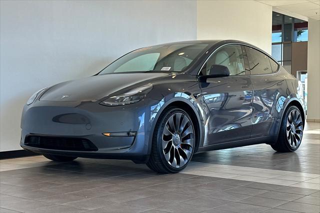 used 2022 Tesla Model Y car, priced at $35,888