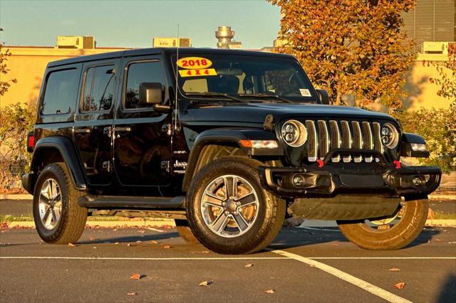 used 2018 Jeep Wrangler Unlimited car, priced at $29,991