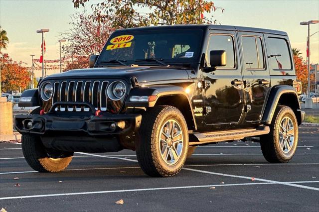 used 2018 Jeep Wrangler Unlimited car, priced at $29,991