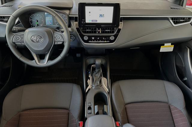 new 2025 Toyota Corolla Hybrid car, priced at $28,123