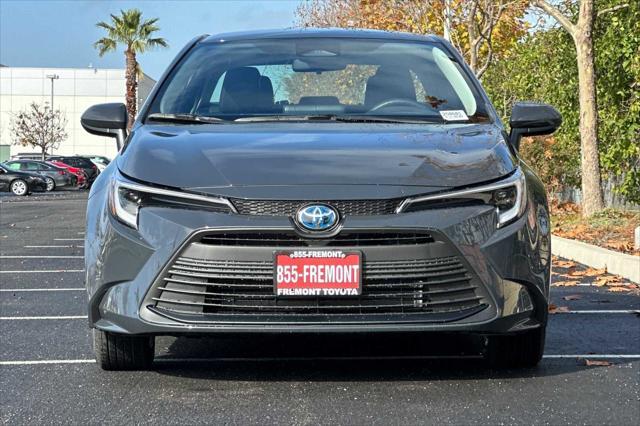 new 2025 Toyota Corolla Hybrid car, priced at $29,718