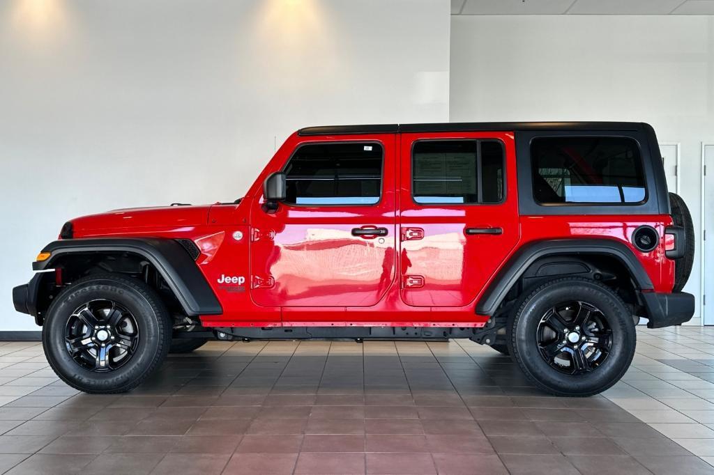 used 2020 Jeep Wrangler Unlimited car, priced at $28,981