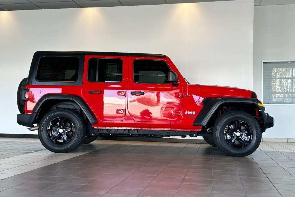 used 2020 Jeep Wrangler Unlimited car, priced at $28,981