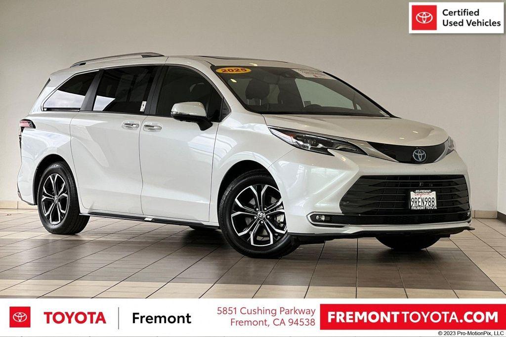 used 2025 Toyota Sienna car, priced at $62,681