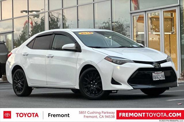 used 2018 Toyota Corolla car, priced at $17,888