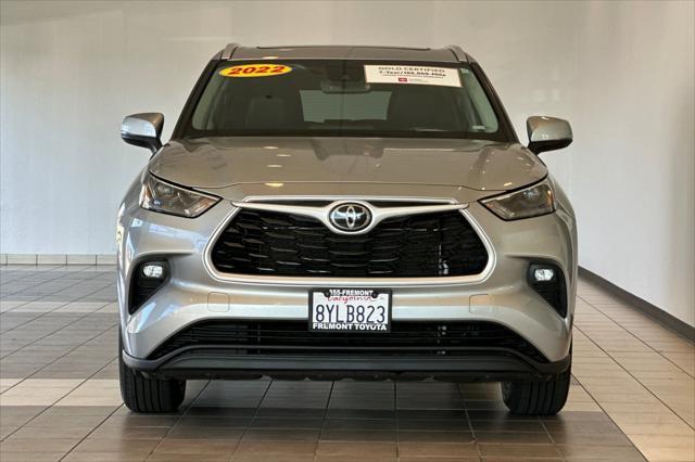 used 2022 Toyota Highlander car, priced at $35,888