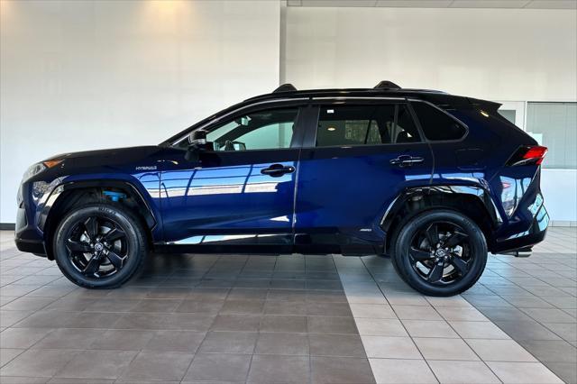 used 2021 Toyota RAV4 Hybrid car, priced at $31,991