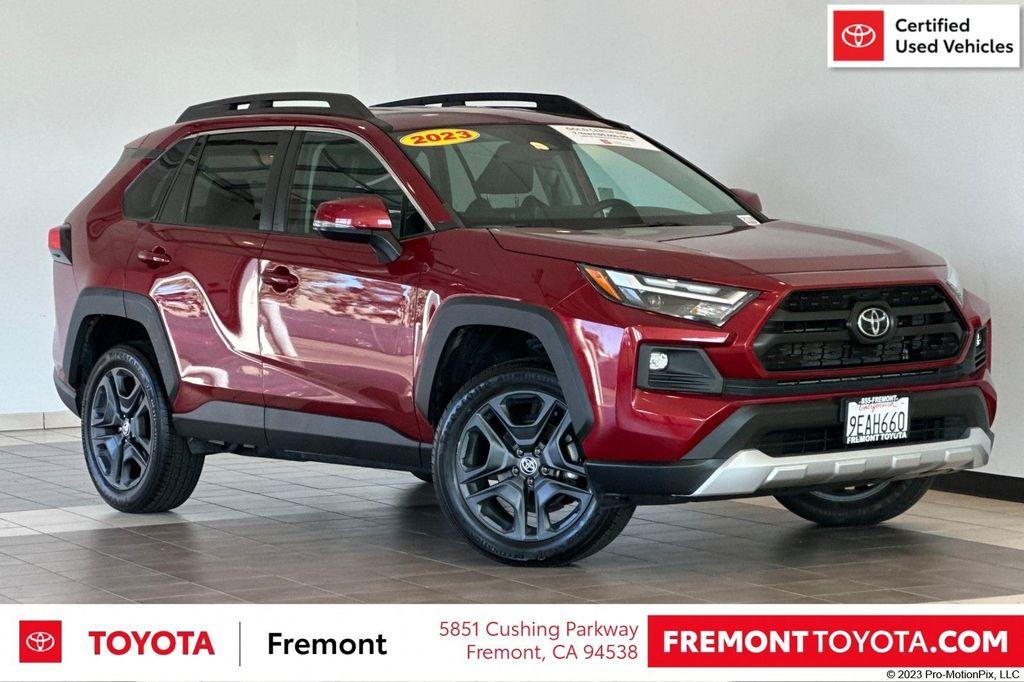 used 2023 Toyota RAV4 car, priced at $33,981