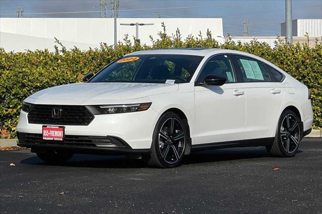 used 2024 Honda Accord Hybrid car, priced at $32,991