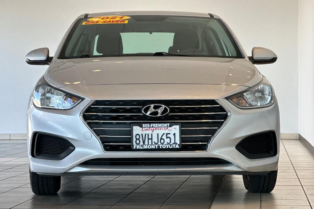 used 2021 Hyundai Accent car, priced at $16,891