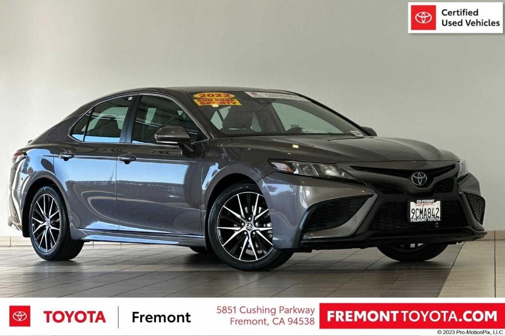 used 2022 Toyota Camry car, priced at $27,891