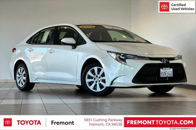 used 2021 Toyota Corolla car, priced at $21,991