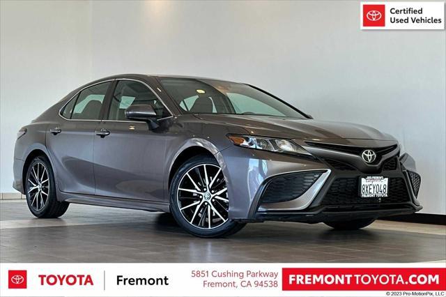 used 2021 Toyota Camry car, priced at $26,991