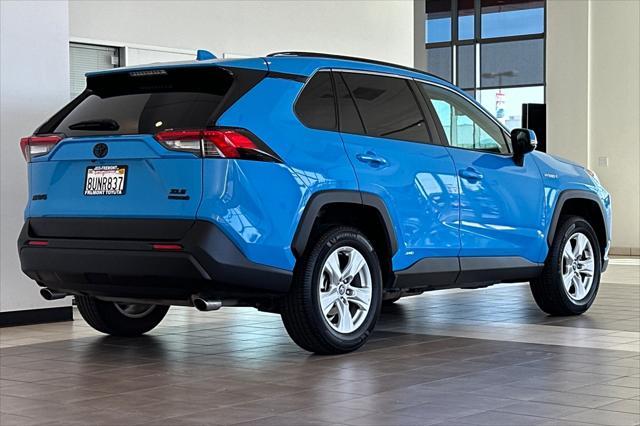 used 2021 Toyota RAV4 Hybrid car, priced at $28,388