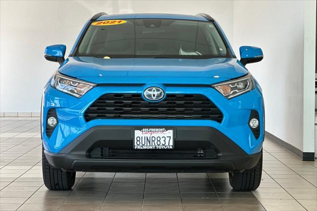 used 2021 Toyota RAV4 Hybrid car, priced at $28,388