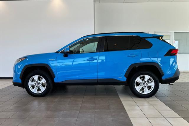 used 2021 Toyota RAV4 Hybrid car, priced at $28,388