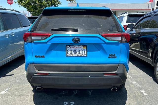 used 2021 Toyota RAV4 Hybrid car, priced at $28,981